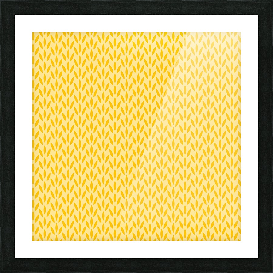  Yellow Flora Picture Frame print