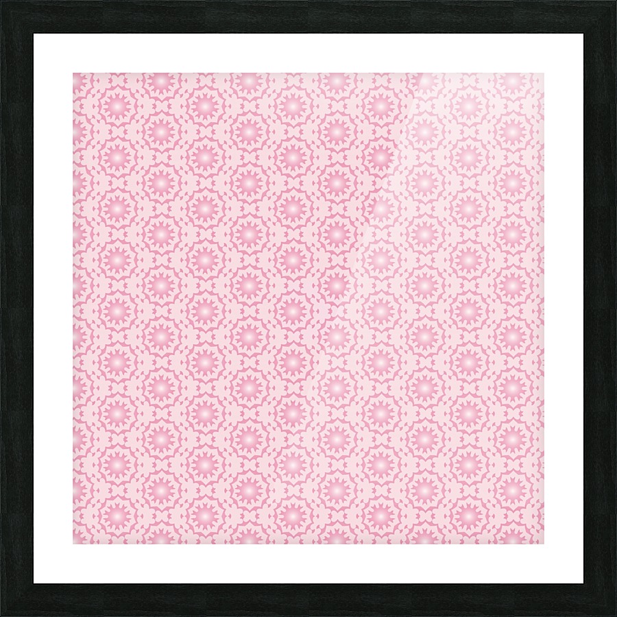  PINK ARABIC STYLE SEAMLESS PATTERN Background  Picture Frame print