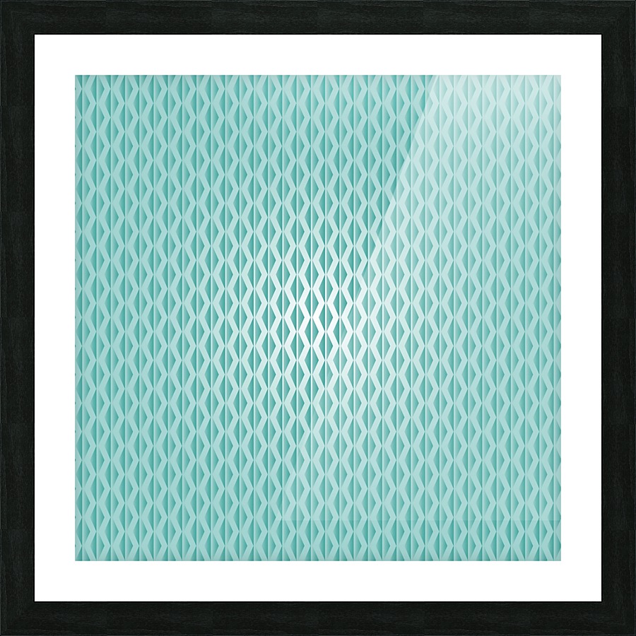 Green Diamond Art Picture Frame print