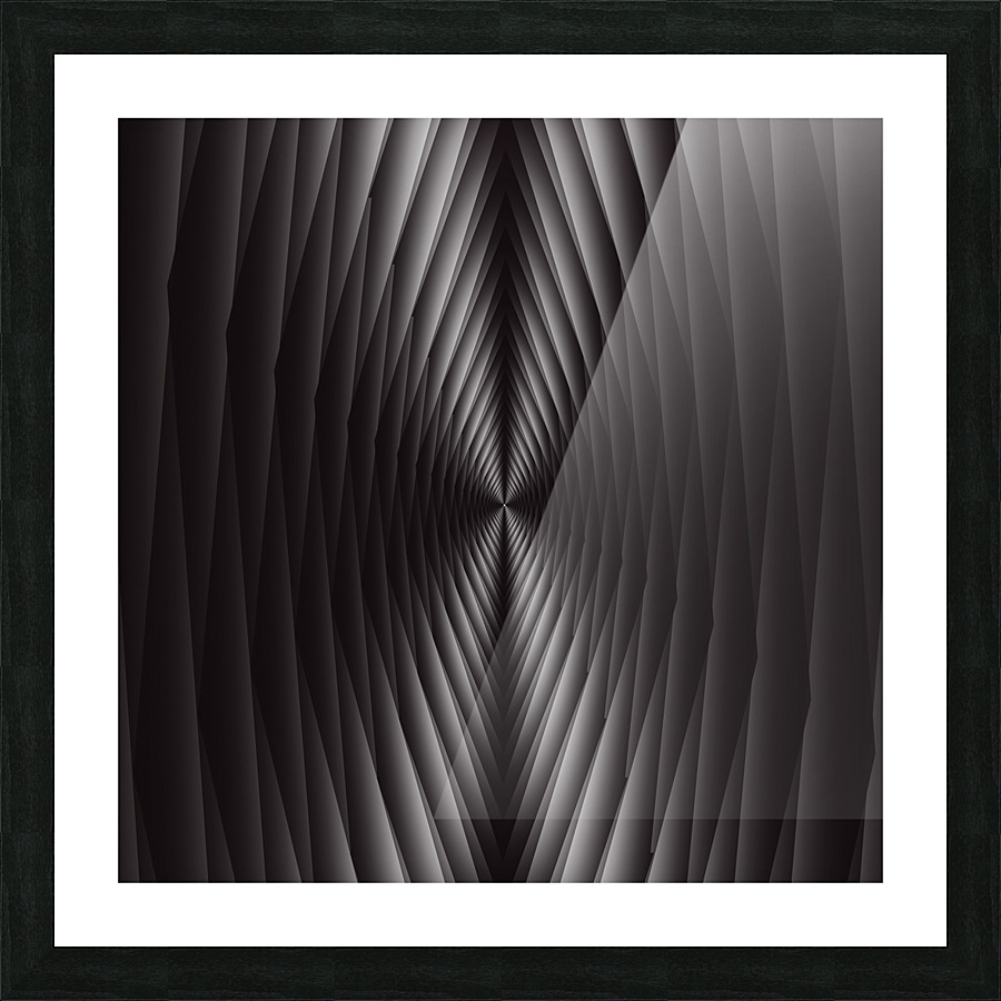 Tunnel Picture Frame print