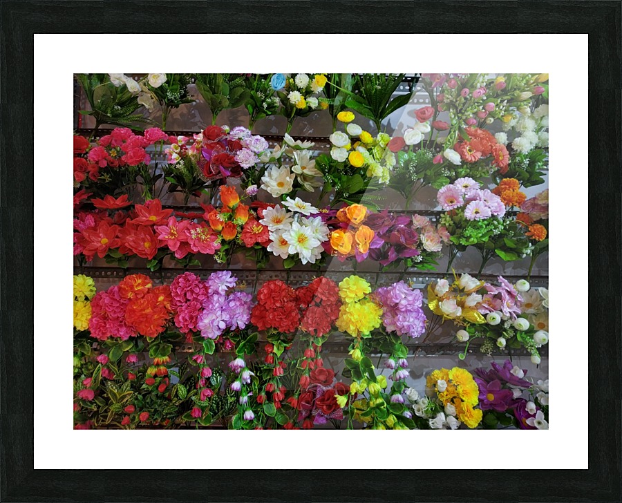 Floral World Picture Frame print
