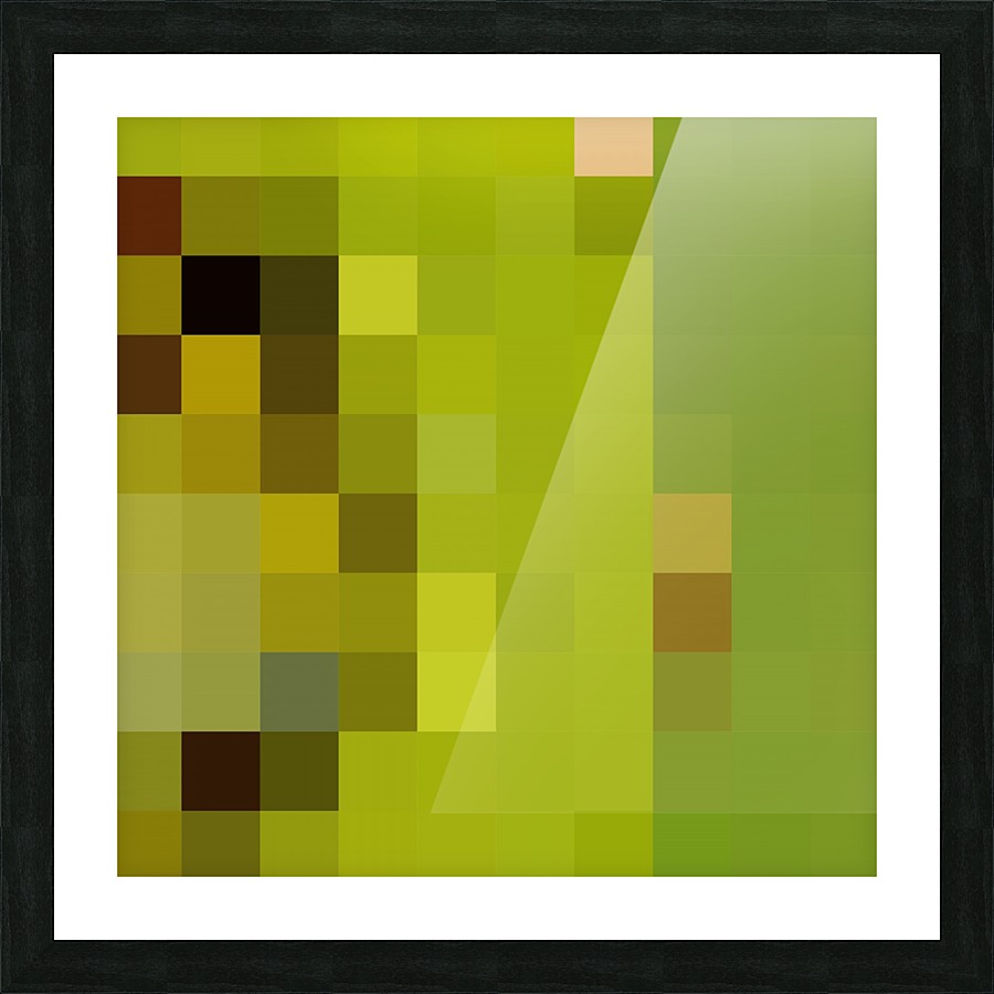 KIWI MOSAIC PATTERN Picture Frame print