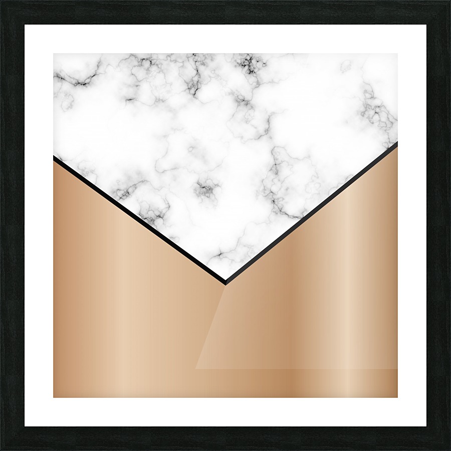ABSTRACT PINE MODERN MARBLE Picture Frame print