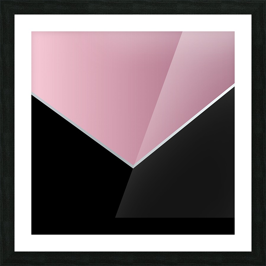 PINKY MODERN ABSTRACT Picture Frame print