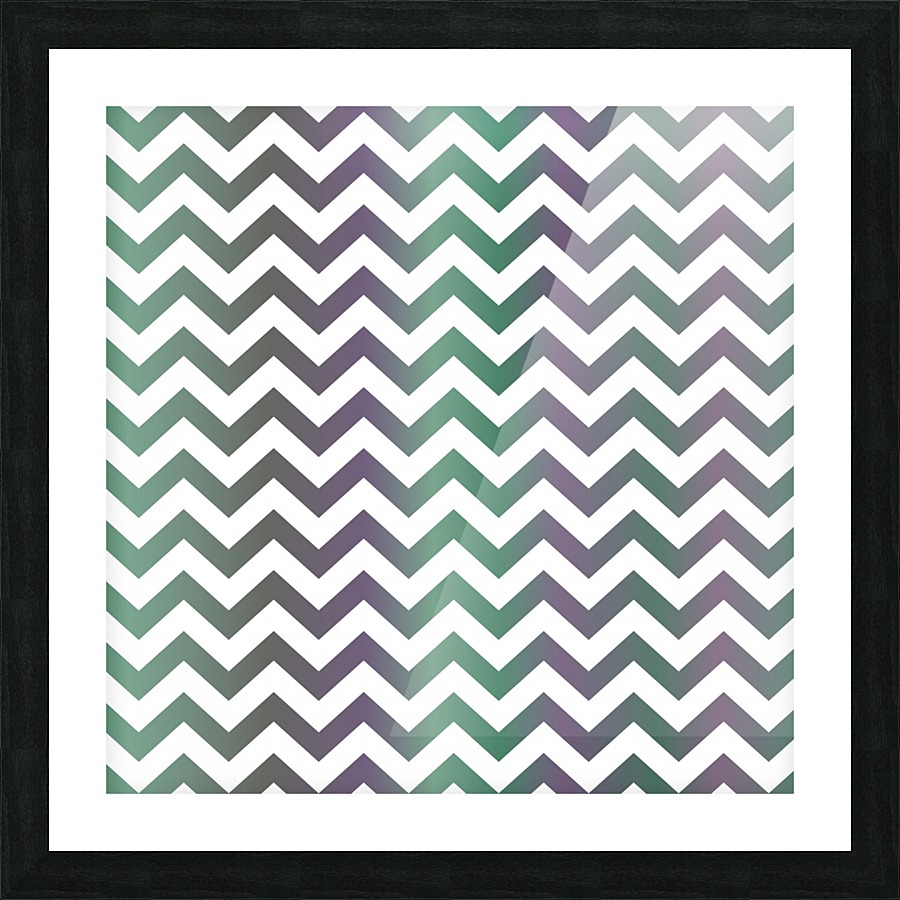 FIG CHEVRON Picture Frame print