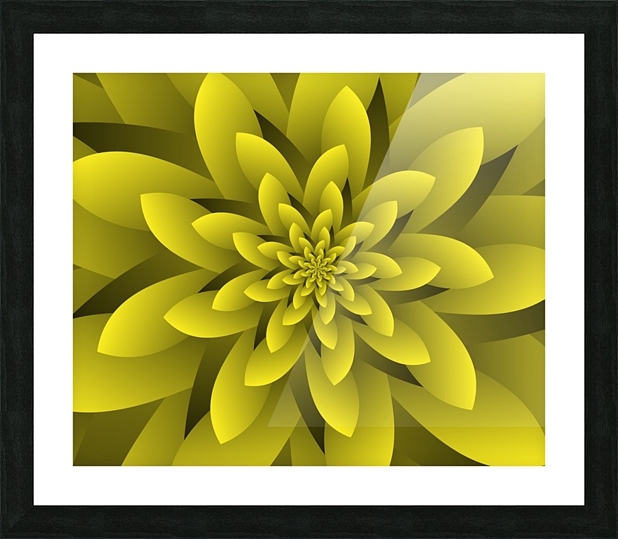Spring Floral Picture Frame print