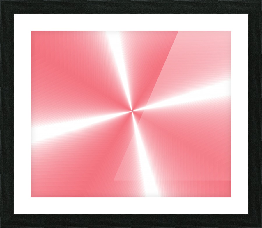 Shining Waves Picture Frame print