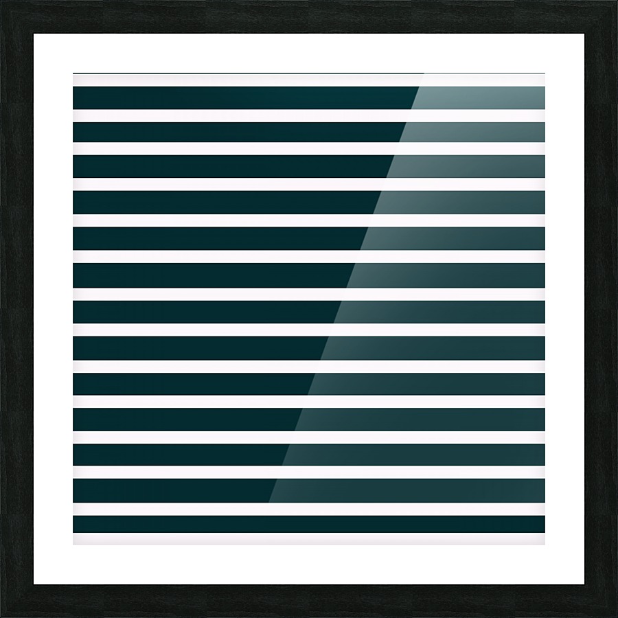 HUNTER Stripes Picture Frame print