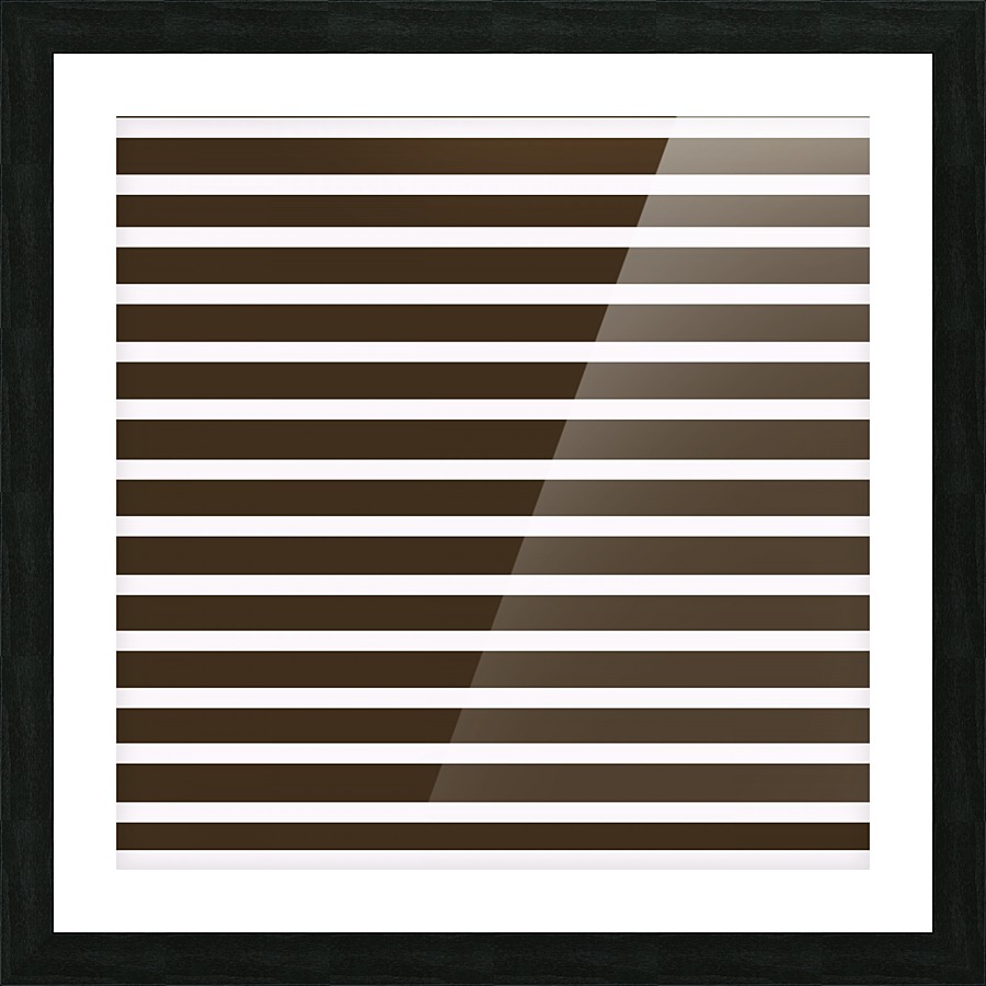 WOOD Stripes Picture Frame print