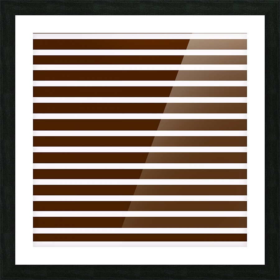 SYRUP Stripes Picture Frame print