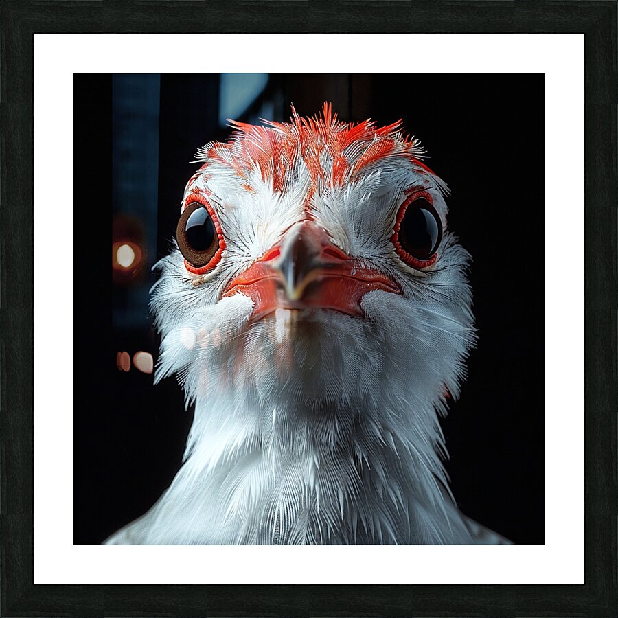 Exotic Bird Picture Frame print