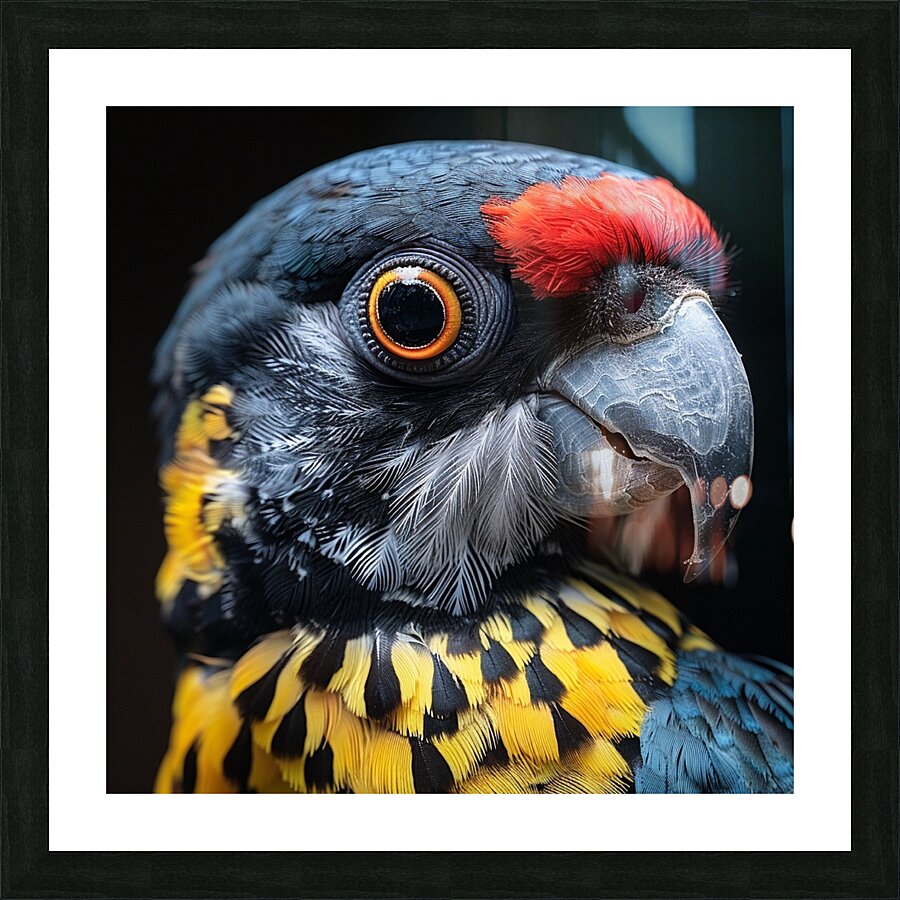 Lory Bird Picture Frame print