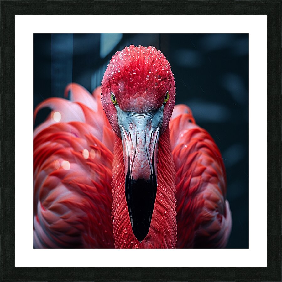 Flamingo Picture Frame print