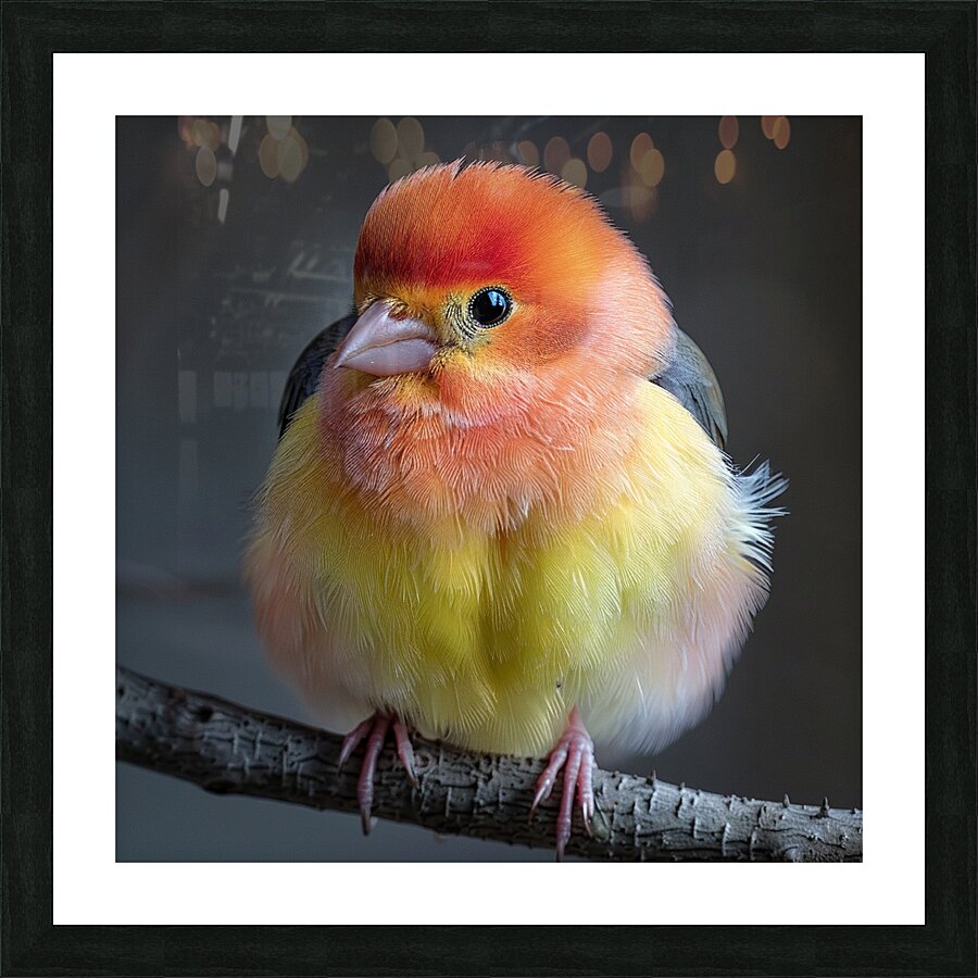 Lonely Bird Picture Frame print