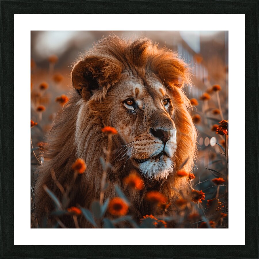 Mighty Hunter Picture Frame print