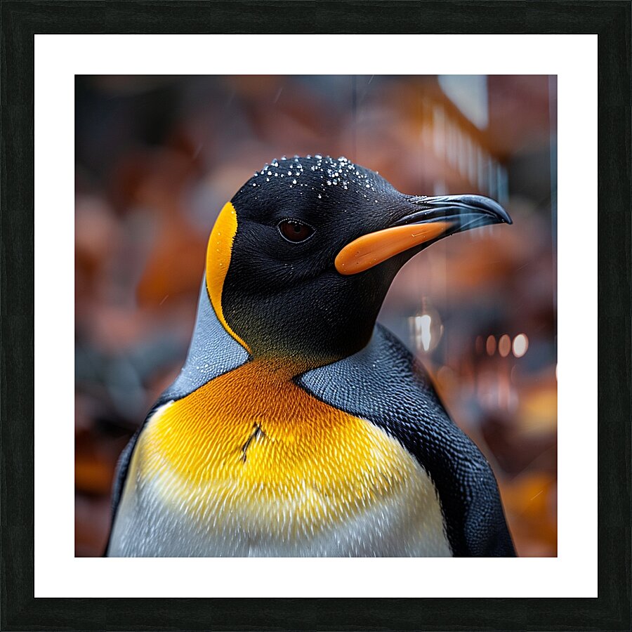 Southern Penguin Picture Frame print