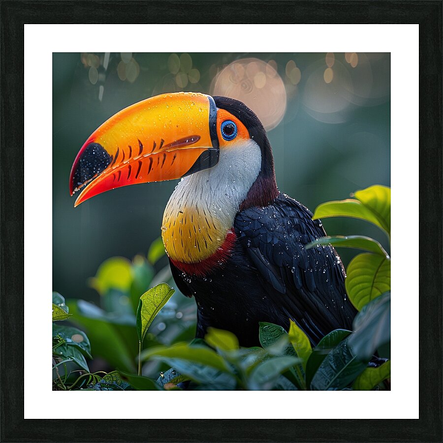 Breathtaking Toucan Picture Frame print