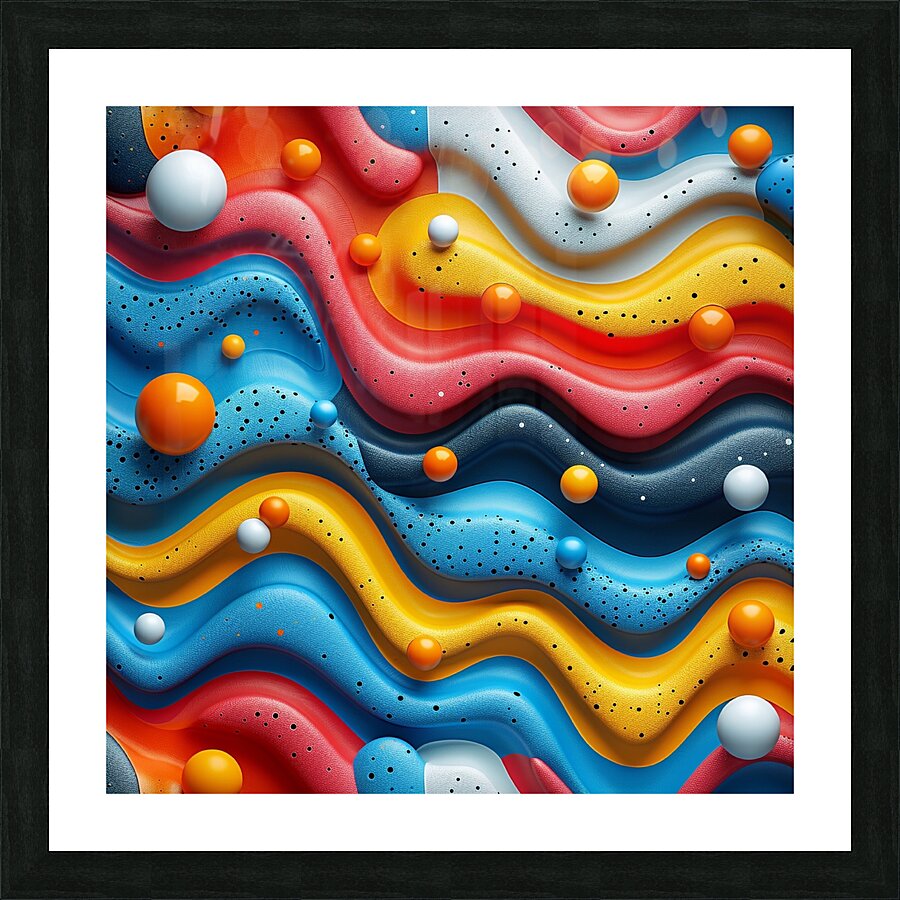 Abstract Realm Picture Frame print