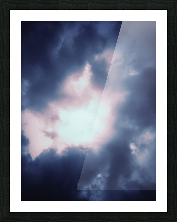 MEMORIZING CLOUDS    Picture Frame print