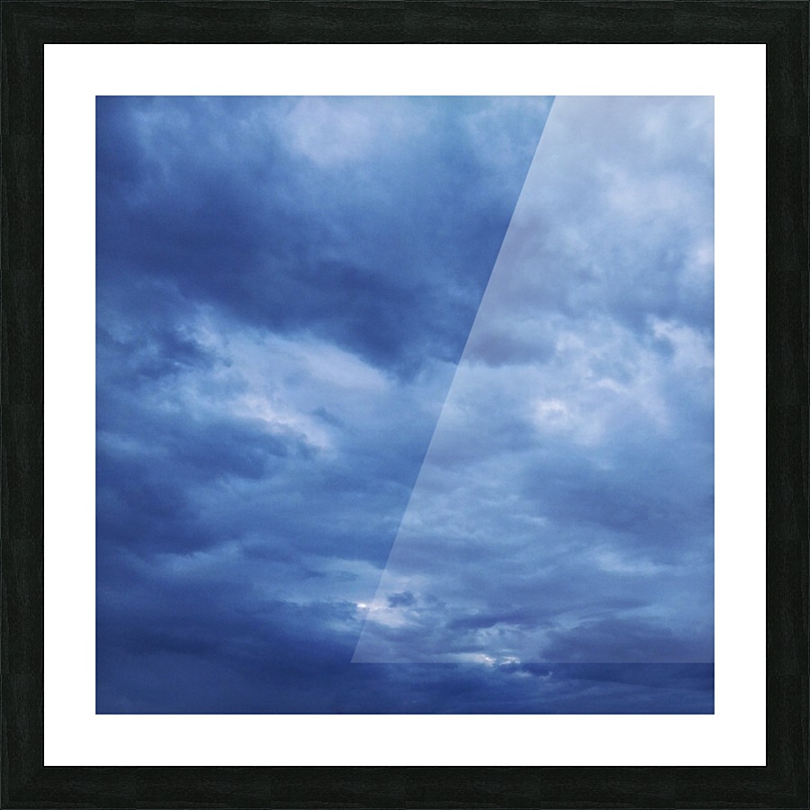 Cloudy    Picture Frame print