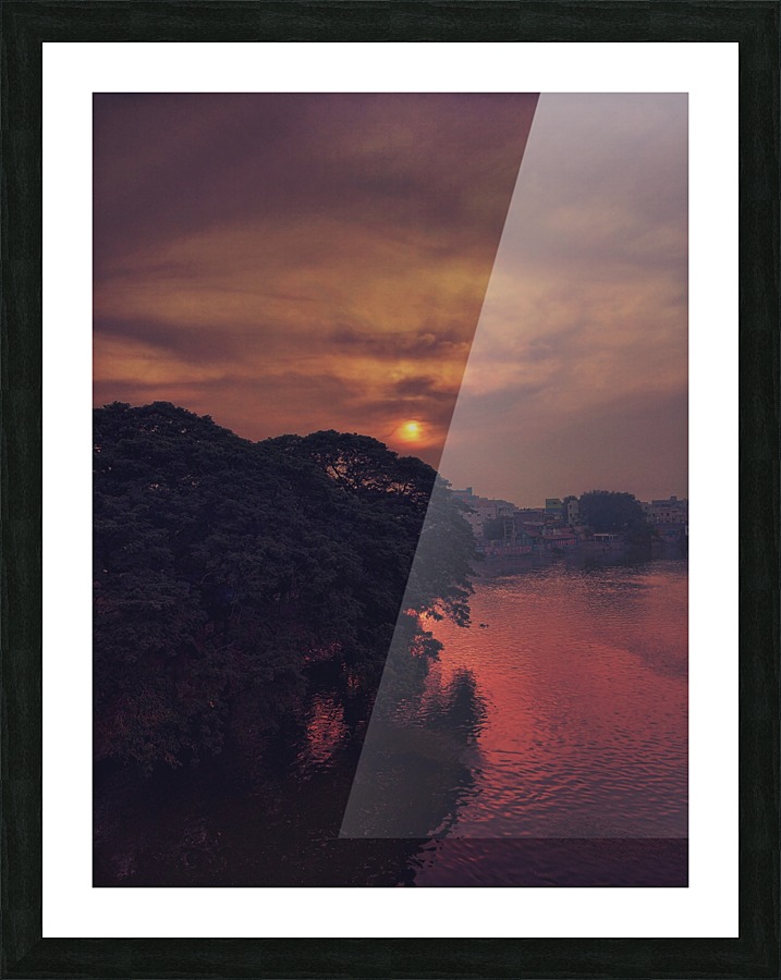 Dazzling Dusk Picture Frame print