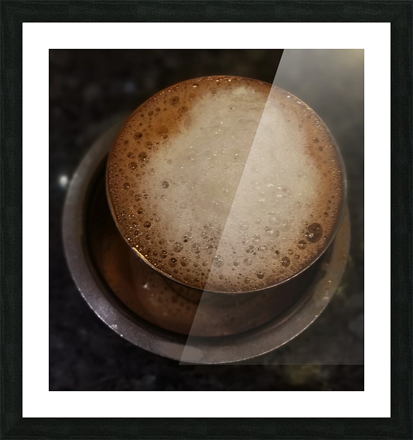 Indian Filter Coffee Picture Frame print