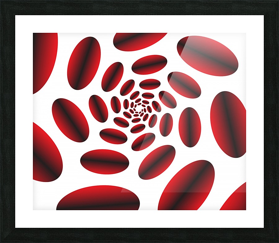 Blood Clothing Samples Picture Frame print