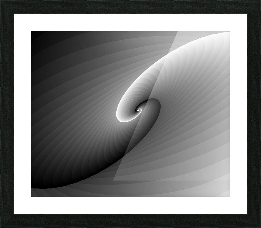 Black Hole Picture Frame print
