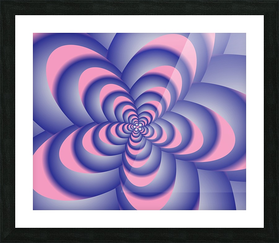 Spiral Sofa Picture Frame print