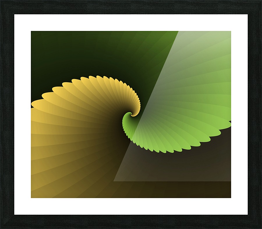 Green Wings Picture Frame print