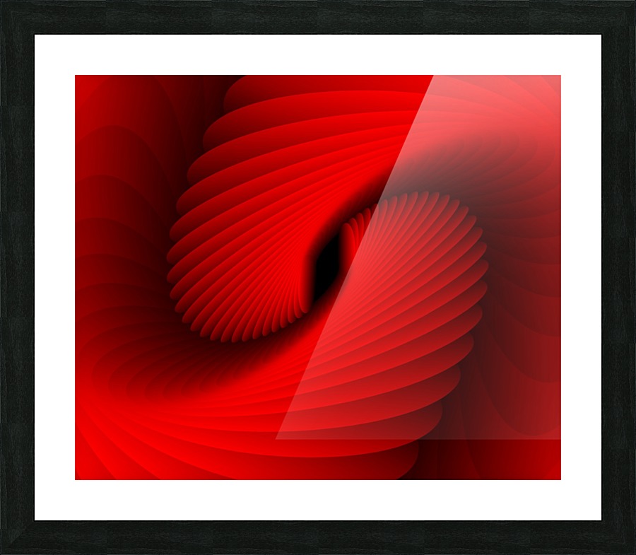 Spiral Edges Picture Frame print