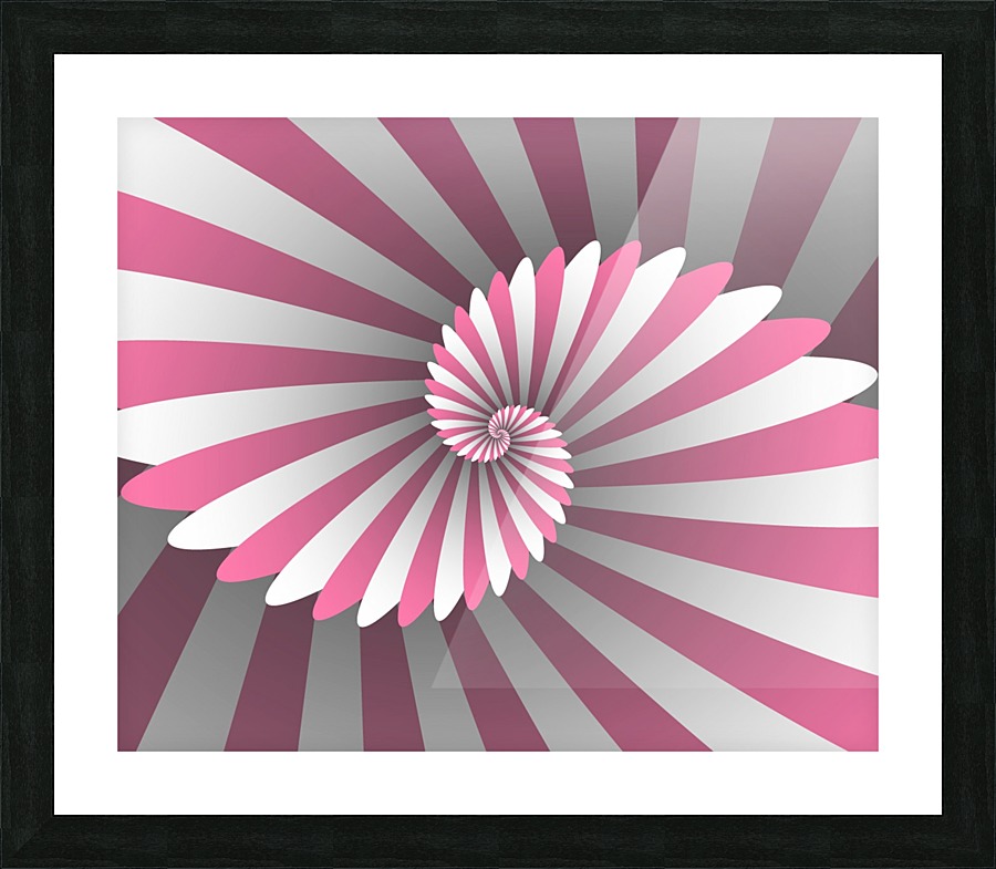 Swiggy Spiral Picture Frame print