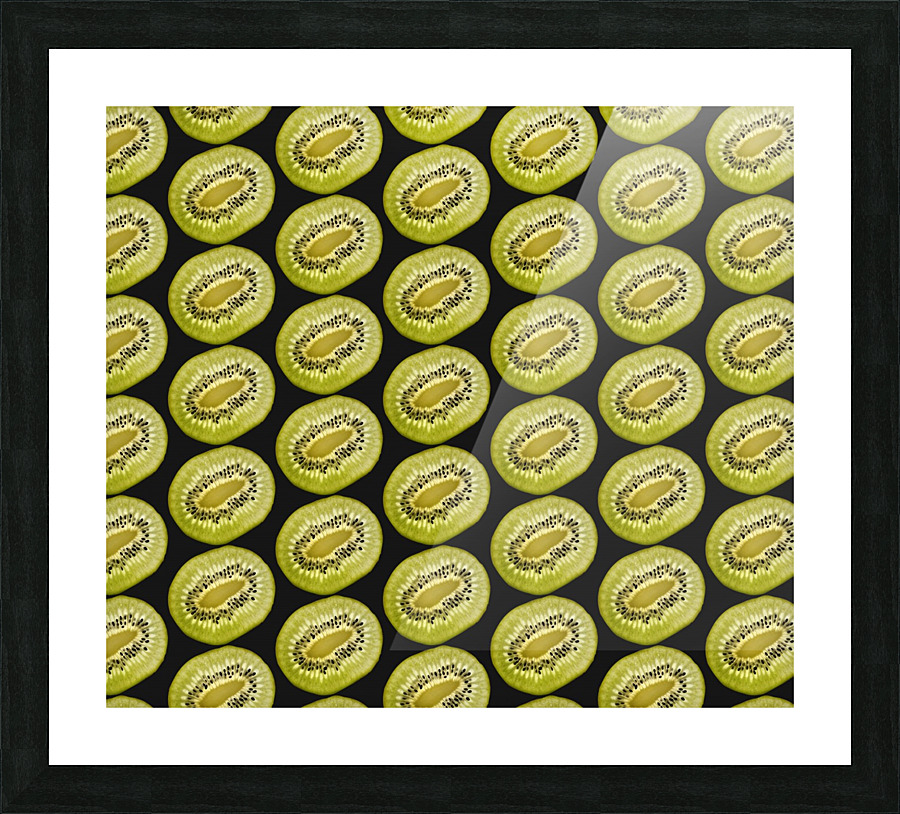 Kiwi Pattern Picture Frame print