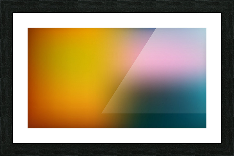 Summer Blurred Picture Frame print