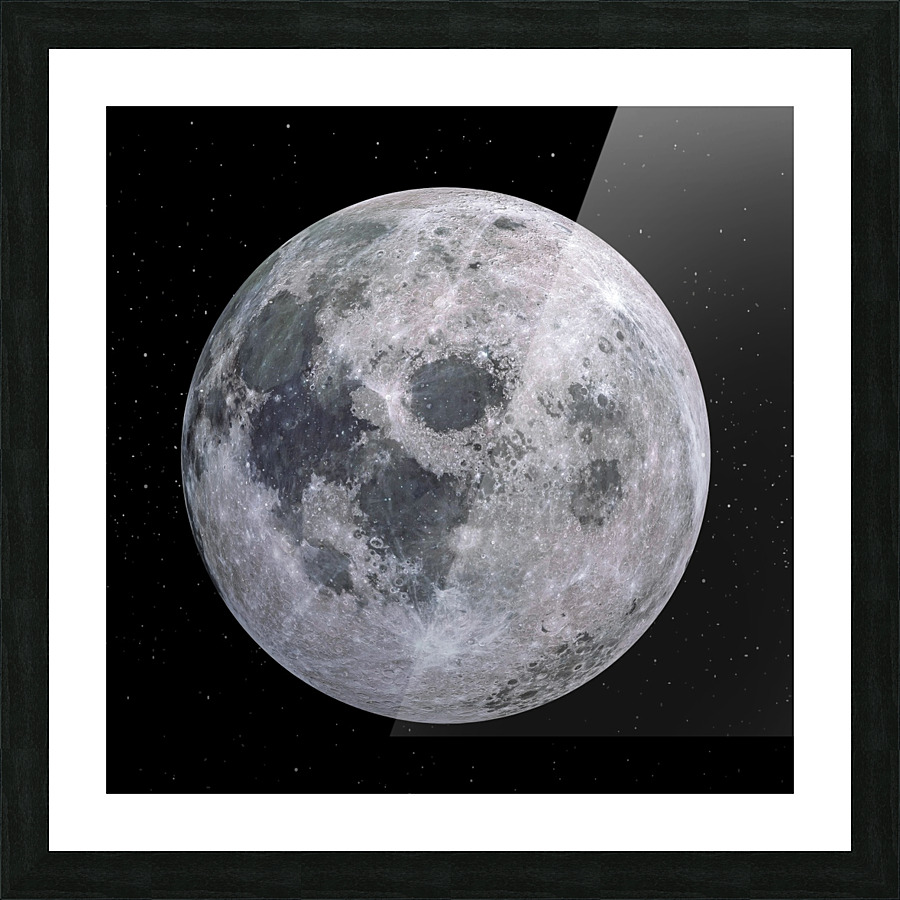 Full Moon Picture Frame print