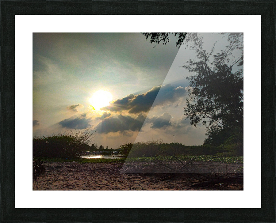 Indian Seashore Picture Frame print