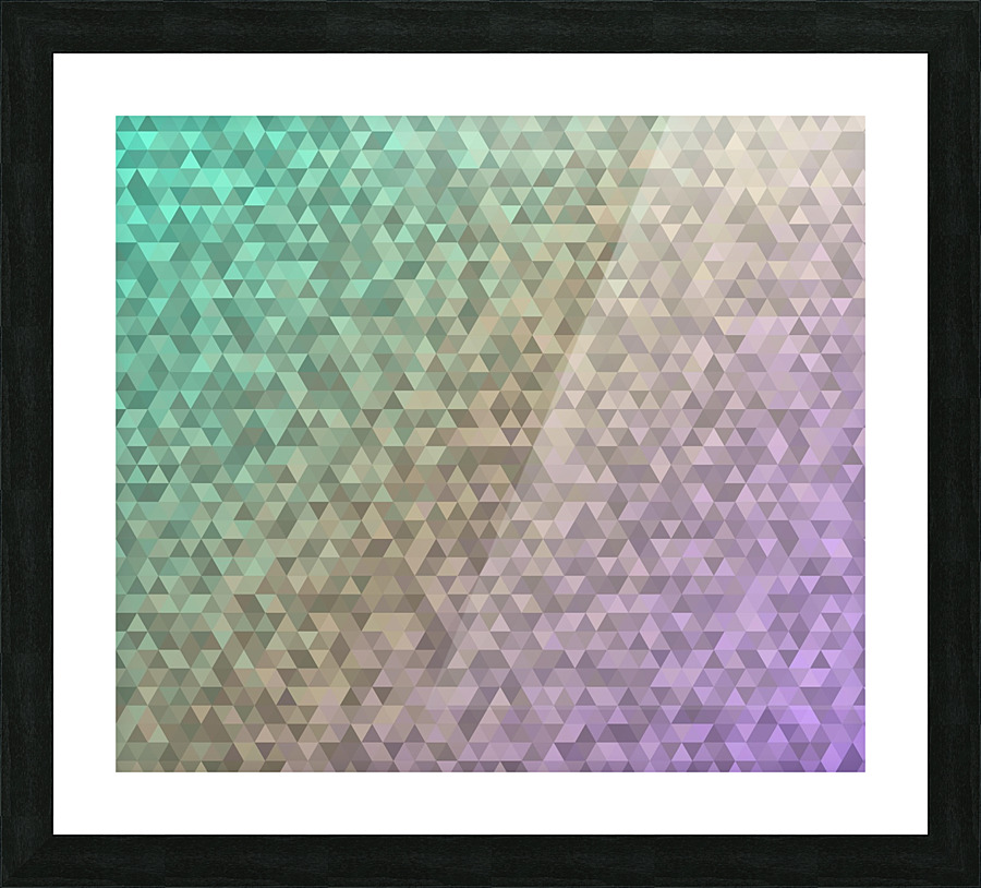 Glitter Orange Modern Pattern Picture Frame print