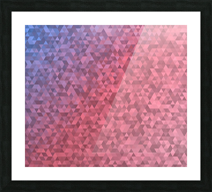 Glitter Modern Pattern Picture Frame print