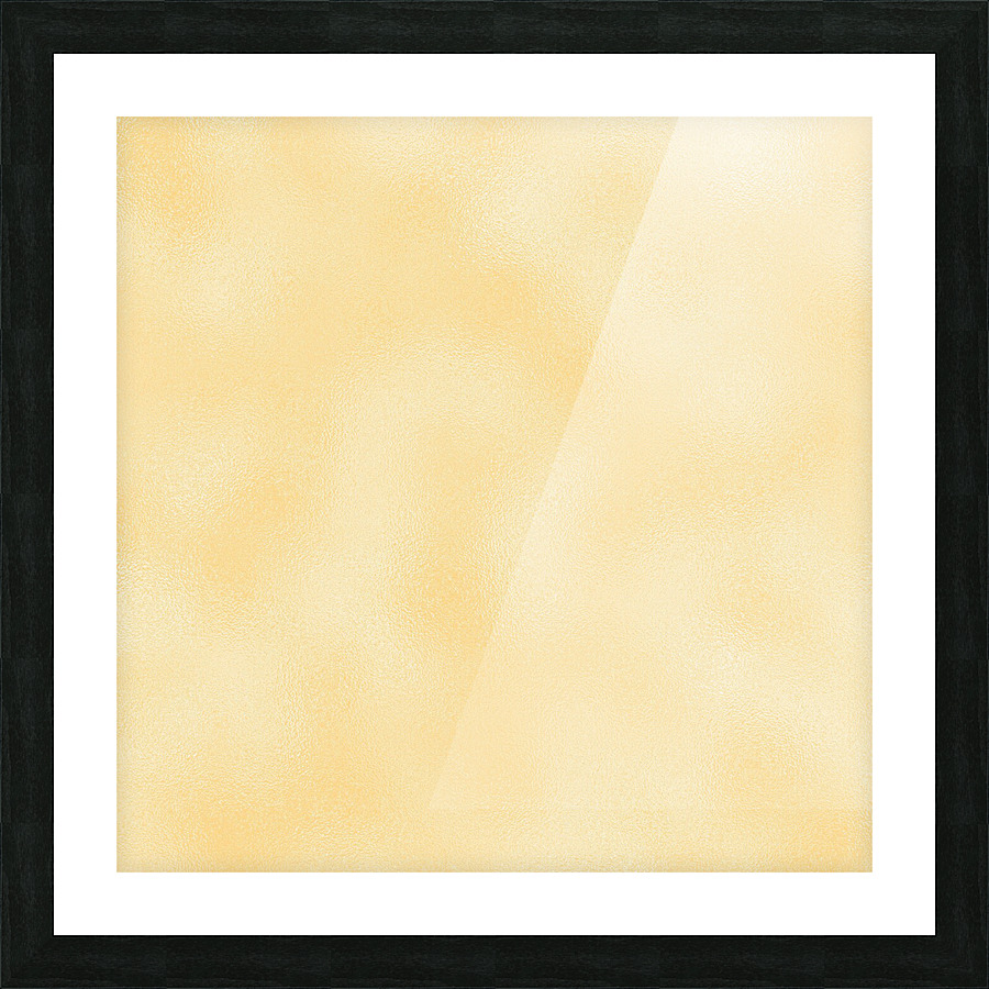 Peach Metallic Foil Picture Frame print