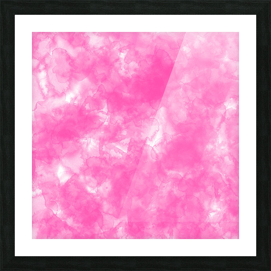 Deep Pink Picture Frame print