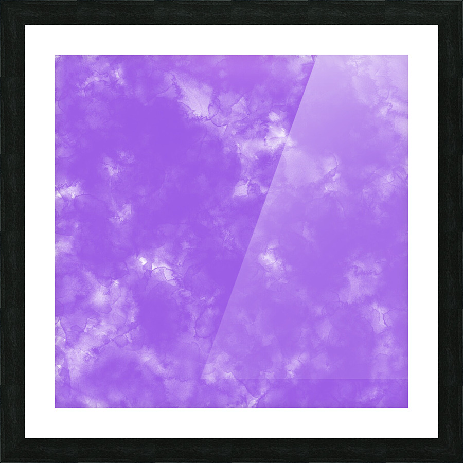 Amethyst Picture Frame print