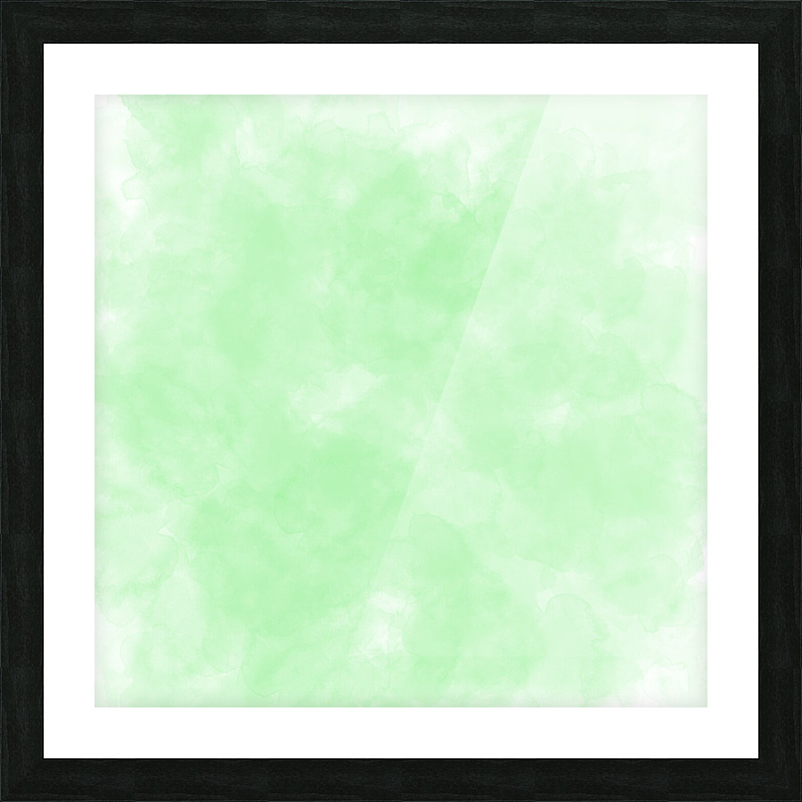 Light Green Picture Frame print