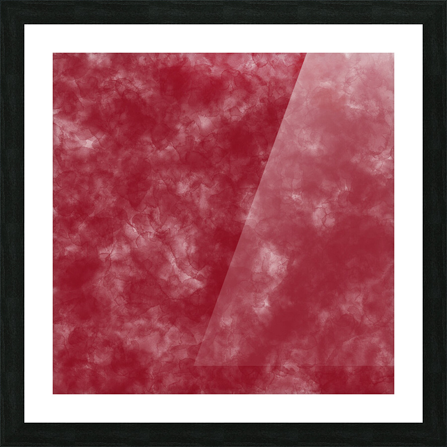 Burgundy Picture Frame print