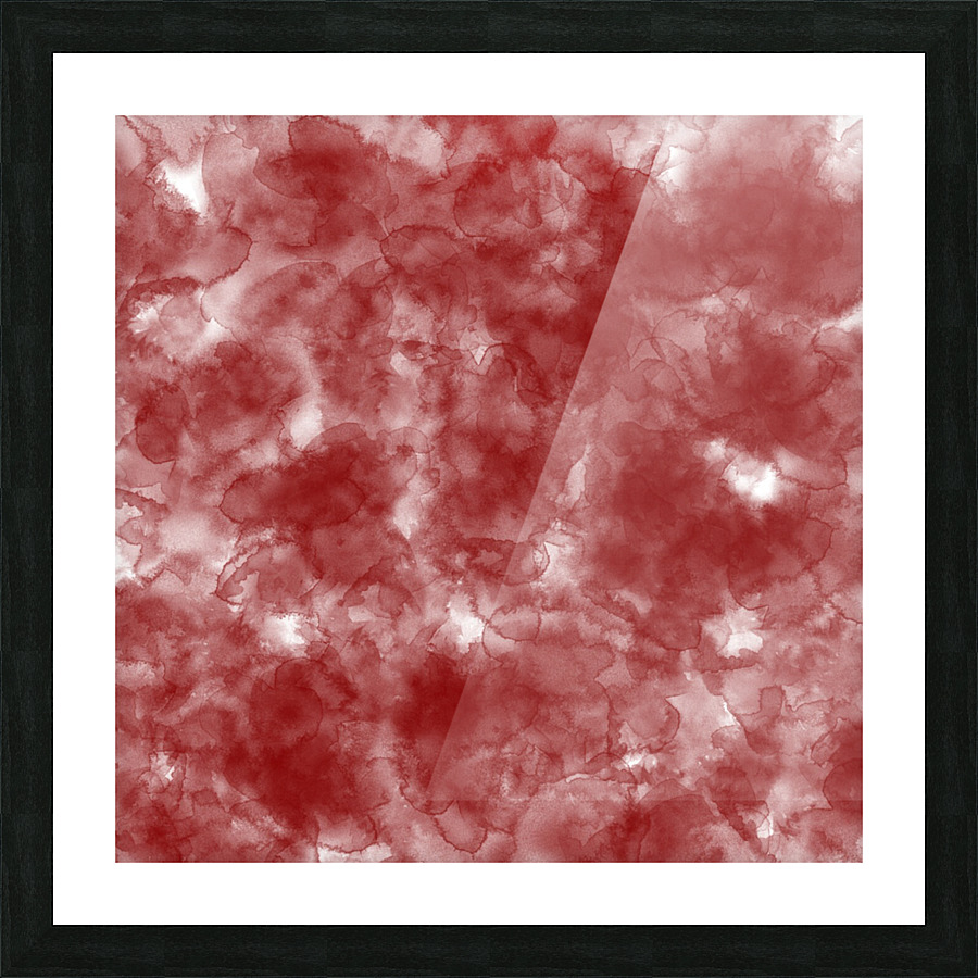 Maroon Picture Frame print