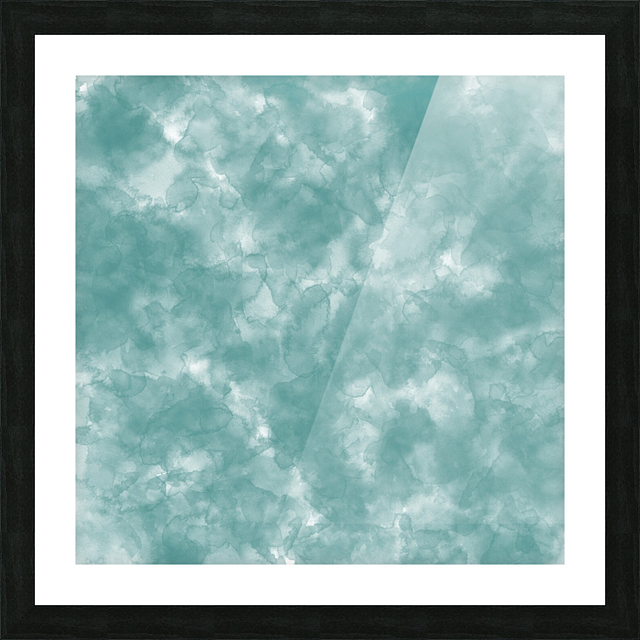 Cadet Blue Picture Frame print