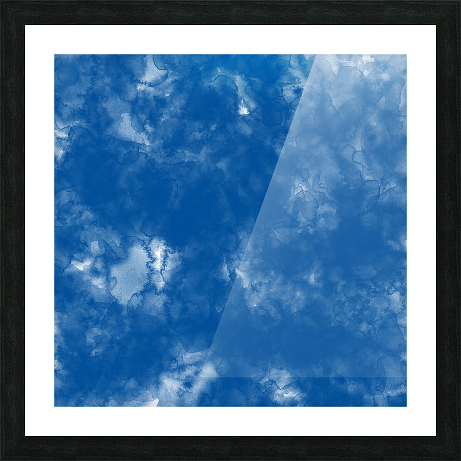 Yale Blue Picture Frame print