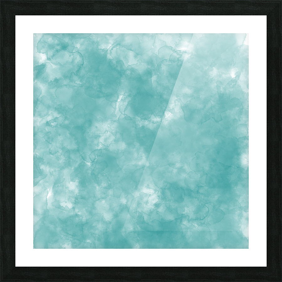 Teal Picture Frame print