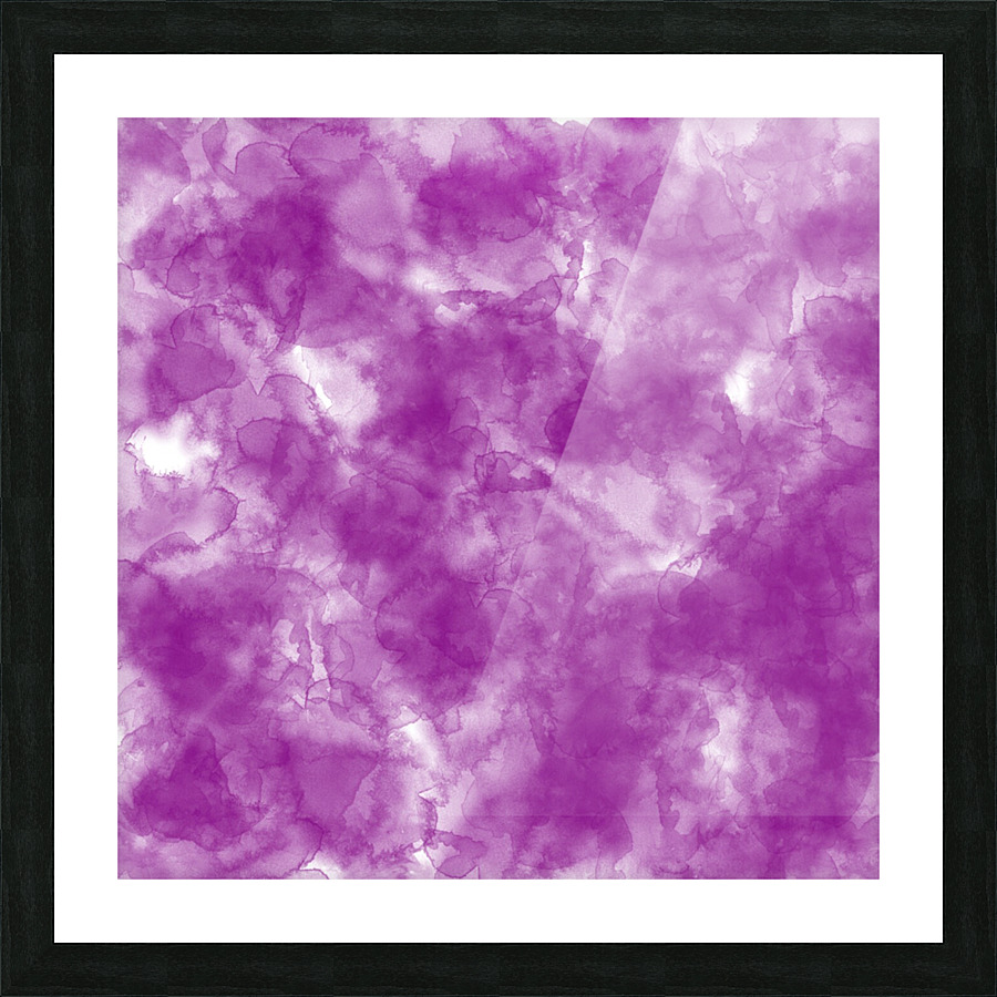 Purple Picture Frame print