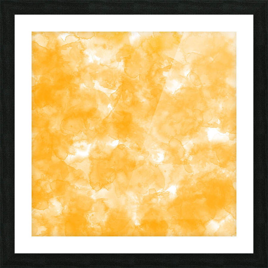 Orange Picture Frame print