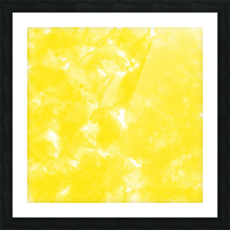 Yellow Picture Frame print